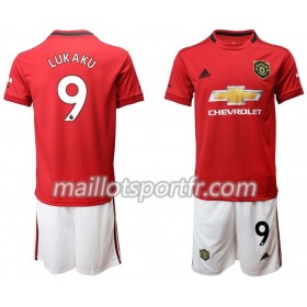 Maillot de Foot Manchester United Lukaku 9 Enfant Domicile 2019/20